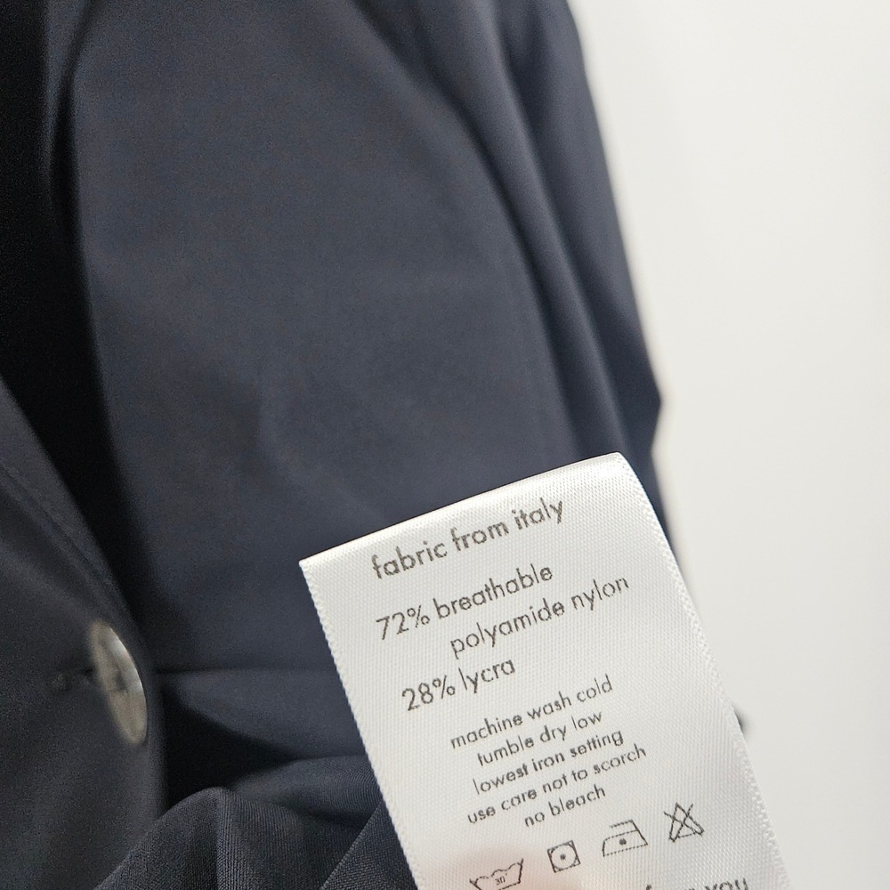 Porto San Francisco Blazer Jacket Black Stretch Minimalist Art to Wear Size 2 - Picture 5 of 8